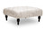 Baxton Studio Keswick Beige Script Print Modern Tufted Ottoman 502 French Otto By Wholesale Interiors