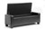 Baxton Studio Manchester Black Ottoman Y-172-Black-OTTO By Wholesale Interiors