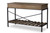 Baxton Newcastle Wood And Metal Console Table-Criss-Cross Ylx-0003-At