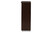 Baxton Studio Adalwin Modern And Contemporary 2-Door Dark Brown Wooden Entryway Shoes Storage Cabinet SC863522-Wenge By Wholesale Interiors
