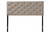 Baxton Studio Viviana Modern And Contemporary Light Beige Fabric Upholstered Button-Tufted Queen Size Headboard BBT6506-Light Beige-Queen HB By Wholesale Interiors