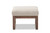 Baxton Studio Yashiya Mid Century Retro Modern Light Beige Fabric Upholstered Ottoman Stool Bbt5200 Light Beige By Wholesale Interiors