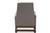 Baxton Studio Yashiya Mid-Century Retro Modern Grey Fabric Upholstered Rocking Chair And Ottoman Set BBT5199-Grey Set By Wholesale Interiors