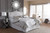 Baxton Studio Aubrey Modern And Contemporary Grayish Beige Fabric Upholstered Full Size Headboard BBT6563-Greyish Beige-Full HB By Wholesale Interiors