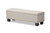 Hannah Beige Upholstered Button-Tufting Storage Ottoman Bench - SKU143354