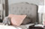 Baxton Studio Lucy Modern And Contemporary Greyish Beige Fabric Twin Size Headboard Bbt6625 Greyish Beige Twin Hb H1217 14 By Wholesale Interiors