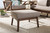 Baxton Studio Bianca Mid-Century Modern Walnut Wood Light Grey Fabric Ottoman Bianca-Light Grey/Walnut Brown-Otto By Wholesale Interiors