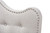 Baxton Studio Emma Modern And Contemporary Greyish Beige Fabric Twin Size Headboard BBT6694-Greyish Beige-Twin HB-H1217-14 By Wholesale Interiors