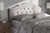 Baxton Studio Edith Modern And Contemporary Greyish Beige Fabric King Size Headboard BBT6695-Greyish Beige-King HB-H1217-14 By Wholesale Interiors