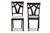 Sylvia Grey Upholstered And Dining Chair (2 Set) Rh146C-/Grey-Dc
