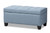 Baxton Studio Michaela Modern And Contemporary Light Blue Fabric Upholstered Storage Ottoman WS-20091-Light Blue-OTTO By Wholesale Interiors