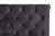 Baxton Studio Candace Luxe And Glamour Dark Grey Velvet Upholstered Queen Size Bed Candace-Grey-Queen By Wholesale Interiors
