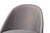 Baxton Studio Carra Mid-Century Modern Grey Fabric Upholstered Walnut-Finished Wood Swivel Bar Stool Set Of 2 BBT5355B-Grey/Walnut-BS By Wholesale Interiors