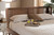 Baxton Studio Rina Mid-Century Modern Ash Wanut Finished Wood And Synthetic Rattan Full Size Wrap-Around Headboard MG97151-Ash Walnut Rattan-Full-Headboard By Wholesale Interiors