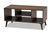 Baxton Studio Linas Mid-Century Modern Walnut Finished Coffee Table CT8001-Columbia Walnut-CT By Wholesale Interiors