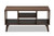 Baxton Studio Linas Mid-Century Modern Walnut Finished Coffee Table CT8001-Columbia Walnut-CT By Wholesale Interiors