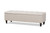 Baxton Studio Brette Mid-Century Modern Light Blue Fabric Upholstered Dark Brown Finished Wood Storage Bench Ottoman BBT3162-Beige-Otto By Wholesale Interiors