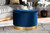 Baxton Studio Marisa Glam And Luxe Navy Blue Velvet Fabric Upholstered Gold Finished Storage Ottoman Jy19A221 Navy Gold Otto By Wholesale Interiors