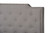 Marion Grey Upholstered Button Tufted Queen Size Panel Bed - SKU144361