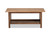 Baxton Studio Rylie Traditional Transitional Mission Style Walnut Brown Finished Rectangular Wood Coffee Table SW135-Walnut-M17-CT By Wholesale Interiors