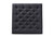 Baxton Studio Kelly Modern And Rustic Charcoal Linen Fabric Upholstered And Greywashed Wood Cocktail Ottoman JY-0001-Charcoal/Greywashed-Otto By Wholesale Interiors