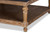 Baxton Studio Kelly Modern And Rustic Charcoal Linen Fabric Upholstered And Greywashed Wood Cocktail Ottoman JY-0001-Charcoal/Greywashed-Otto By Wholesale Interiors