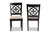 Renaud Wood 2-Piece Dining Chair Set Set - SKU144500