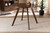 Alana Transitional Walnut Finished Round Wood Dining Table - SKU144554