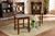 Baxton Studio Lenoir Modern And Contemporary Grey Fabric Upholstered Walnut Brown Finished Wood 2 Piece Counter Height Pub Chair Set Rh315P Grey Walnut Pc By Wholesale Interiors