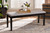Baxton Studio Teresa Modern And Contemporary Transitional Grey Fabric Upholstered And Dark Brown Finished Wood Dining Bench Rh037 Grey Dark Brown Dining Bench By Wholesale Interiors