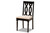 Julie Sand Upholstered & Wood 5-Pc Dining Set Julie-Sand/-5Pc Dining Set