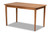 Arvid Tan Leather And Walnut Wood 3-Pc Dining Nook Set - SKU144902