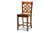 Baxton Nicolette Walnut Brown Finished Wood 5-Pc Pub Set - SKU144968