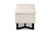 Baxton Studio Esther Modern And Contemporary Beige Velvet Fabric Upholstered And Dark Brown Finished Wood Storage Ottoman WS-20716-Beige/Espresso-Otto By Wholesale Interiors