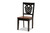 Wanda Wood 5-Piece Dining Set - SKU145052