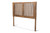 Baxton Studio Harena Modern And Contemporary Transitional Ash Walnut Finished Wood Full Size Headboard MG9751-Ash Walnut-HB-Full By Wholesale Interiors