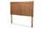 Baxton Studio Patwin Modern And Contemporary Transitional Ash Walnut Finished Wood Queen Size Headboard MG9752-Ash Walnut-HB-Queen By Wholesale Interiors
