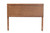 Alan Transitional Ash Walnut Finished Wood King Size Headboard - SKU145165