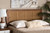 Baxton Studio Harris Mid-Century Modern Ash Walnut Finished Wood And Synthetic Rattan Full Size Headboard MG9734-Ash Walnut Rattan-HB-Full By Wholesale Interiors