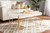 Baxton Studio Kassa Contemporary Glam And Luxe Brushed Gold Metal And White Finished Wood Coffee Table Jy20A156 White Gold Ct By Wholesale Interiors