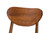 Baxton Studio Damara Mid-Century Modern Grey Fabric Upholstered And Walnut Brown Finished Wood 2-Piece Dining Chair Set RH367C-Grey/Walnut Flat Seat-DC-2PK By Wholesale Interiors