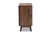 Baxton Studio Hartman Mid-Century Modern Walnut Brown Finished Wood 3-Drawer Storage Chest LV23COD23230WI-Columbia-3DW-Chest By Wholesale Interiors