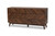 Baxton Hartman Walnut Brown Finished Wood 6-Drawer Dresser - SKU145589
