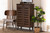 Baxton Studio Salma Modern And Contemporary Walnut Brown Finished Wood 2 Door Shoe Storage Cabinet Sesc70180Wi Columbia Shoe Cabinet By Wholesale Interiors