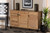Baxton Studio Coolidge Modern And Contemporary Oak Brown Finished Wood 3 Door Shoe Storage Cabinet Fp 04Lv Wotan Oak By Wholesale Interiors