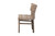 Bali & Pari Enver Bohemian Grey Rattan And Wood Dining Chair - SKU145819