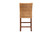 Bali & Pari Natural Rattan & Mahogany Wood Counter Stool - SKU145911