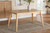 Baxton Studio Flora Mid Century Modern Natural Oak Finished Wood Dining Table Flora Natural Oak Dt By Wholesale Interiors