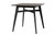 Baxton Studio Tarana Mid-Century Modern Cream Fabric And Black Finished Wood 5-Piece Pub Set CS002P-Black/Cream-5PC Pub Set By Wholesale Interiors