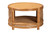 Bali & Pari Louis Modern Bohemian Natural Brown Rattan Coffee Table Auro-Light Honey Rattan-CT By Wholesale Interiors
